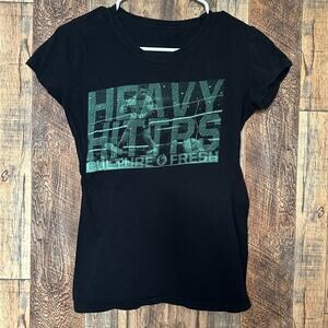 RARE Mike Tyson boxing 'Heavy Hitters' Shirt Womens Medium